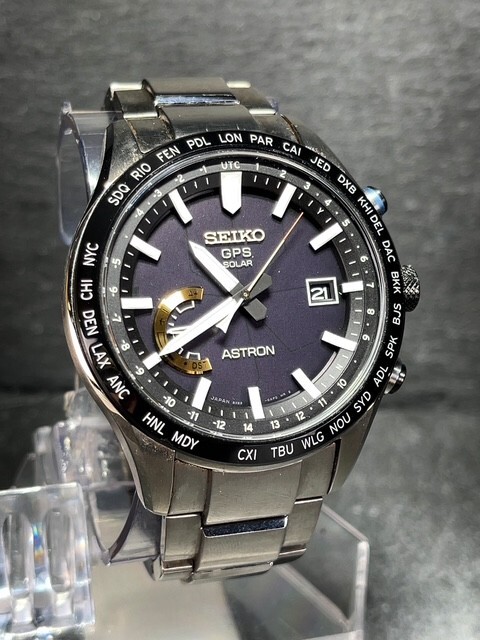 2017年 大谷翔平モデル 限定3000本 超美品 セイコー SEIKO アストロン ASTRON GPS 電波ソーラー 腕時計 ソーラーGPS衛星電波時計 SBXB119_画像6
