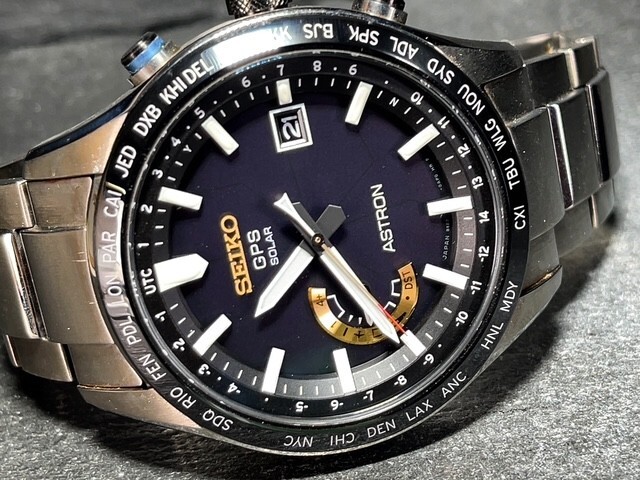 2017年 大谷翔平モデル 限定3000本 超美品 セイコー SEIKO アストロン ASTRON GPS 電波ソーラー 腕時計 ソーラーGPS衛星電波時計 SBXB119_画像2