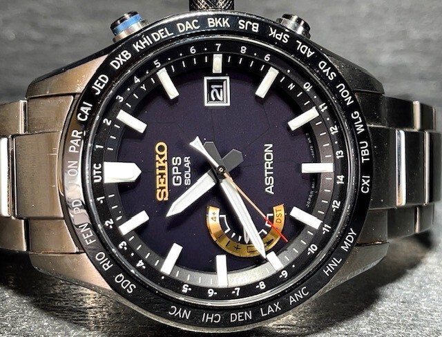 2017年 大谷翔平モデル 限定3000本 超美品 セイコー SEIKO アストロン ASTRON GPS 電波ソーラー 腕時計 ソーラーGPS衛星電波時計 SBXB119_画像1