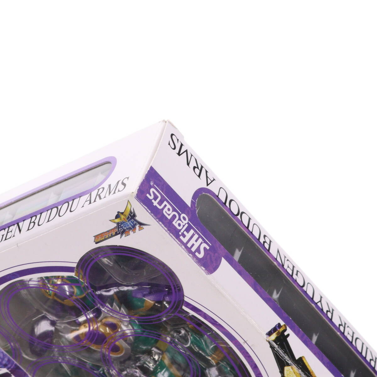 【中古】[FIG]S.H.Figuarts(フィギュアーツ) 仮面ライダー龍玄 ブドウアームズ 仮面ライダー鎧武 完成品 可動フィギュア バンダイ(61229927_画像4