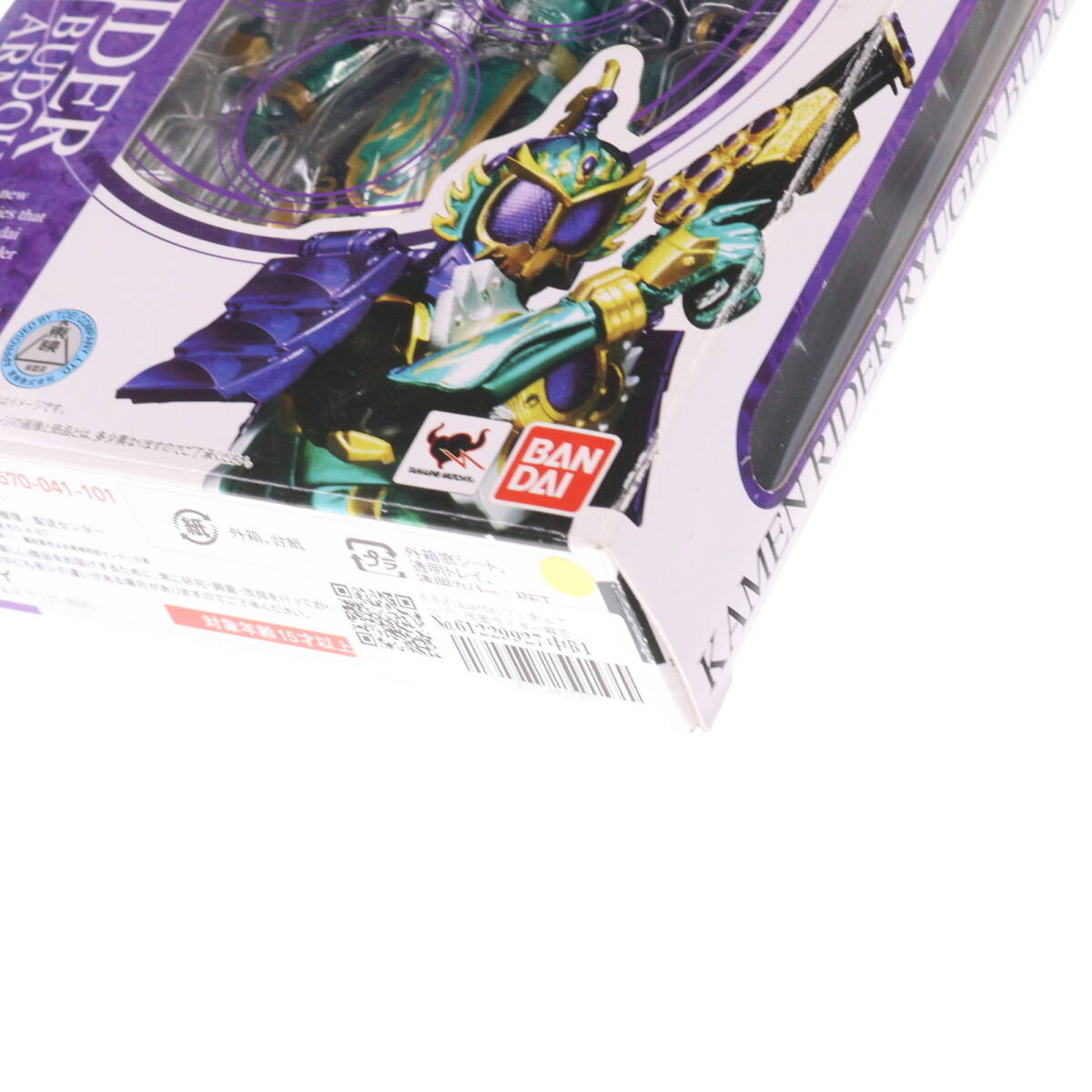 【中古】[FIG]S.H.Figuarts(フィギュアーツ) 仮面ライダー龍玄 ブドウアームズ 仮面ライダー鎧武 完成品 可動フィギュア バンダイ(61229927_画像5