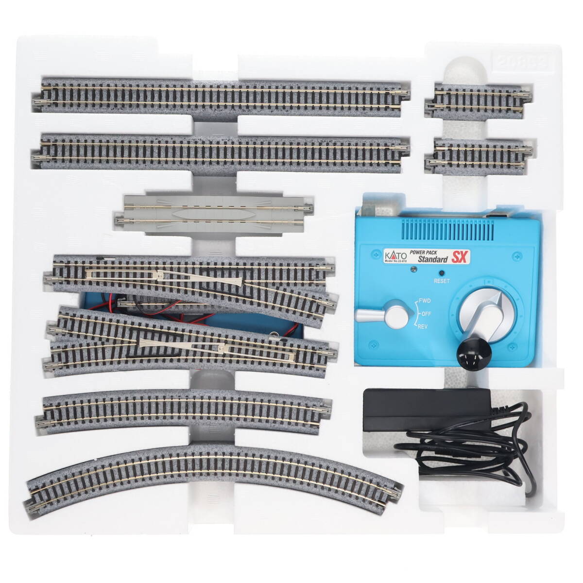 【中古】[RWM](再販) 20-853 UNITRACK(ユニトラック) M2 待避線付きエンドレス線路基本セット マスター2 Nゲージ 鉄道模型 KATO(カトー)(62_画像5