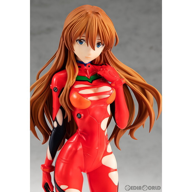 【中古】[FIG]POP UP PARADE(ポップアップパレード) アスカ・ラングレー ヱヴァンゲリヲン新劇場版 完成品 フィギュア グッドスマイルカン_画像4