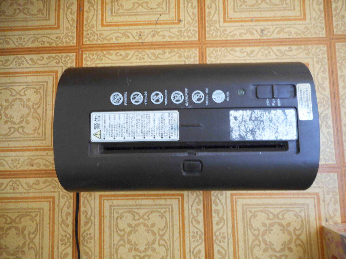 コクヨ KOKUYO KPS-X80 シュレッダー 電動 動作確認済み_画像6