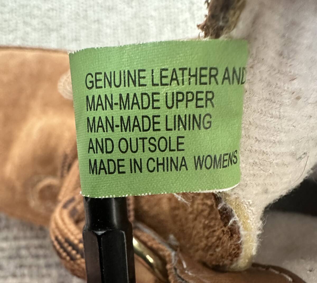 【美品】Timberlandティンバーランド　ブーツ　ボア　スエード　6.5M 23.0cm〜23.5cm レディース_画像6