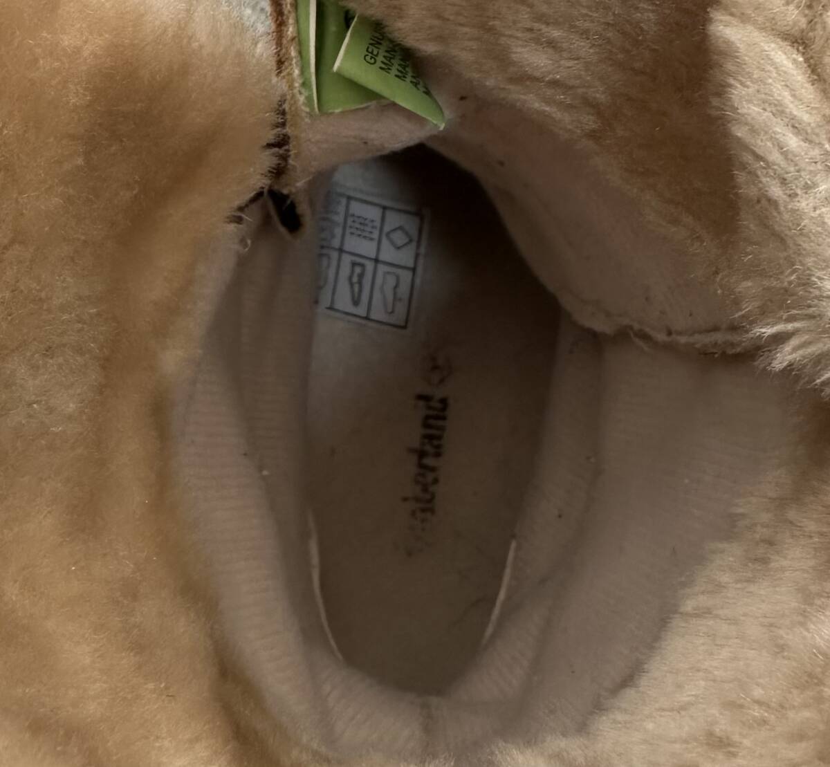 【美品】Timberlandティンバーランド　ブーツ　ボア　スエード　6.5M 23.0cm〜23.5cm レディース_画像8