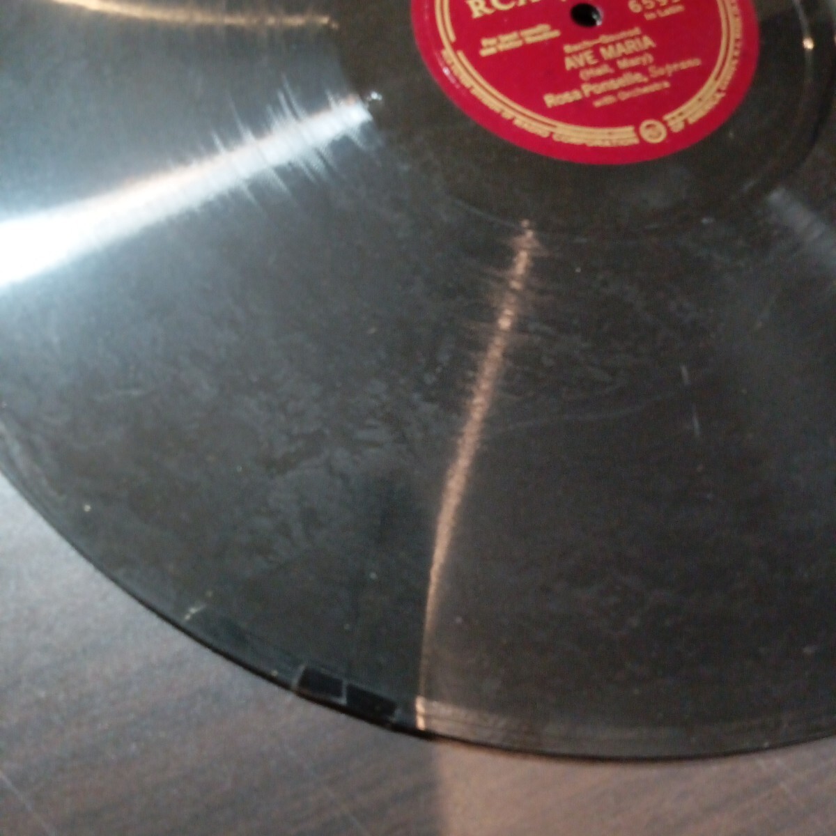  Classic RCA 12.SP [ Rosa pon cell ](* половина минут трещина есть )SP запись 