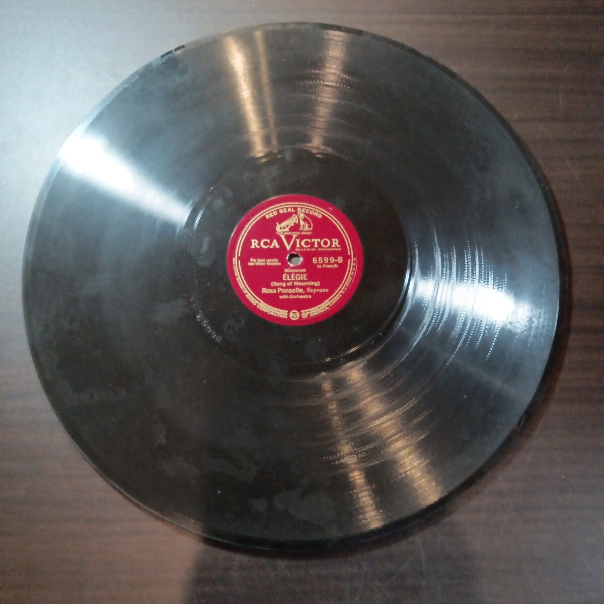  Classic RCA 12.SP [ Rosa pon cell ](* половина минут трещина есть )SP запись 