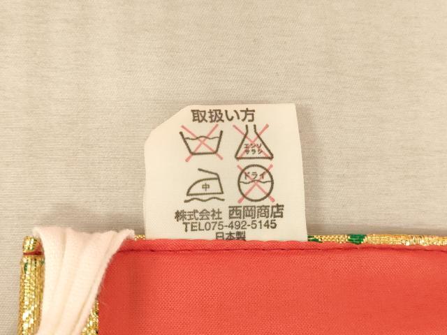 平和屋本店[]七五三　女の子　和装小物セット　流水桜文　金糸　AABB5758ja_画像4