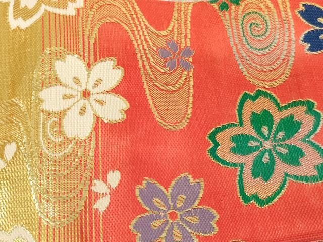 平和屋本店[]七五三　女の子　和装小物セット　流水桜文　金糸　AABB5758ja_画像5
