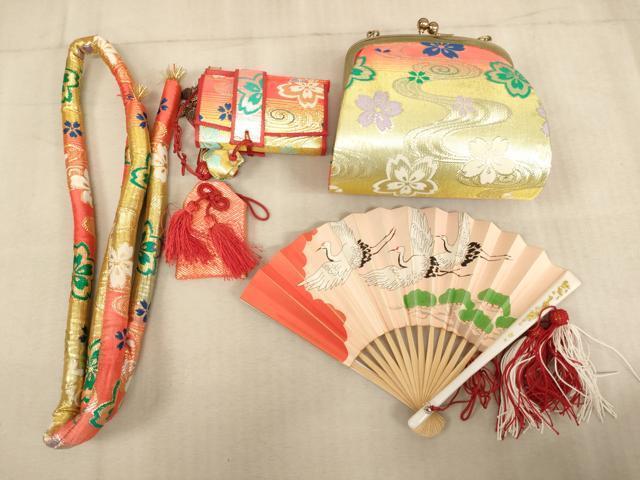 平和屋本店[]七五三　女の子　和装小物セット　流水桜文　金糸　AABB5758ja_画像7