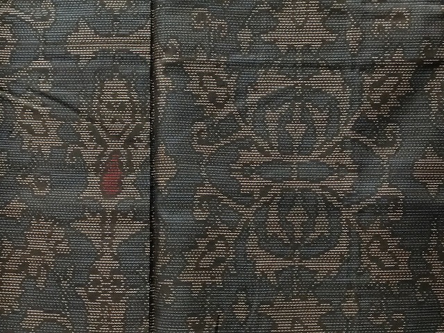 平和屋本店■1円 大島紬 まとめて 30点 花柄 割り込み絣 地空 泥染め 波梅織物謹製 証紙付き 着用可能多数 未使用品あり 全て正絹 ppp3071_画像8