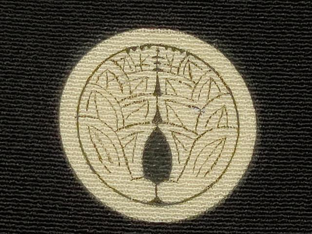 平和屋着物■豪華黒留袖　刺繍　松文　暈し染め　金銀彩　正絹　逸品　DAAS5528we_画像7