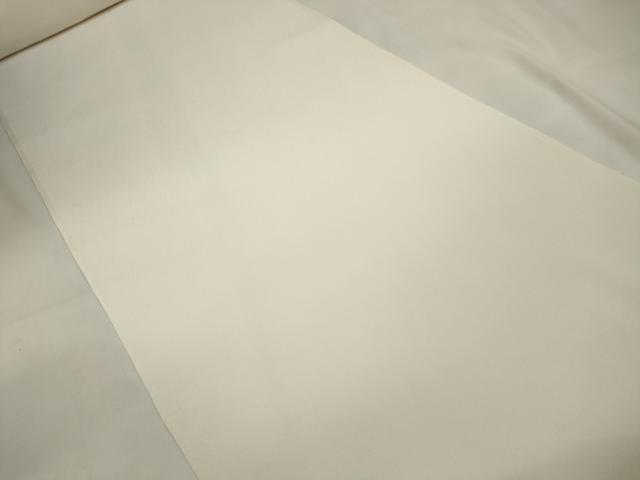 平和屋着物▼白生地　反物　着尺　生成り色　浜ちりめん　逸品　未使用　DAAW7991zzz_画像2