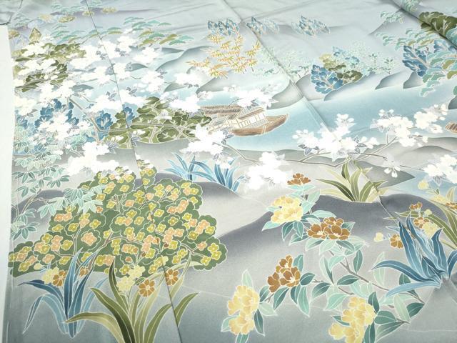 flat мир магазин кимоно * выходной костюм .. автор предмет . гора магазин форма судно . цветок документ .. окраска розничная цена 38 десять тысяч временный . перо натуральный шелк замечательная вещь не использовался CAAZ3735yc