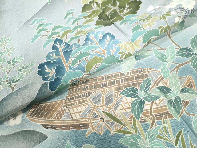 flat мир магазин кимоно * выходной костюм .. автор предмет . гора магазин форма судно . цветок документ .. окраска розничная цена 38 десять тысяч временный . перо натуральный шелк замечательная вещь не использовался CAAZ3735yc