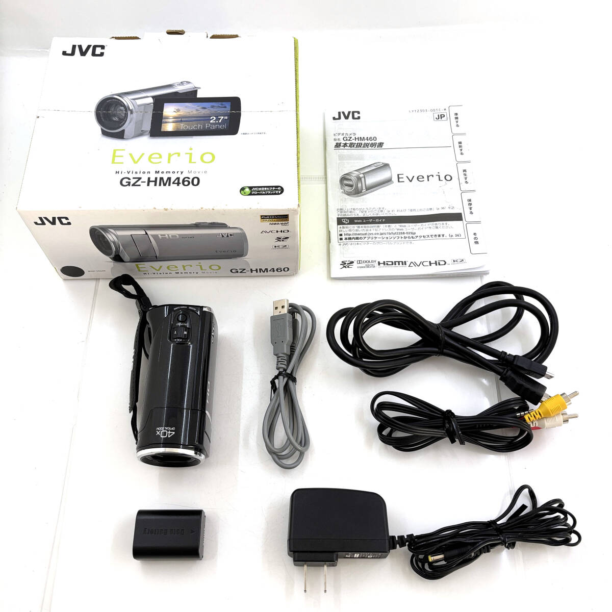 【JVC】Everio GZ-HM460 デジタルビデオカメラ #M099_画像2