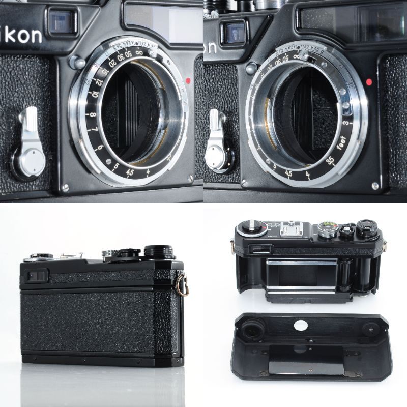 [ Nikon ]Nikon SP черный + NIKKOR-S 5cm F1.4 дальномер объектив #P561