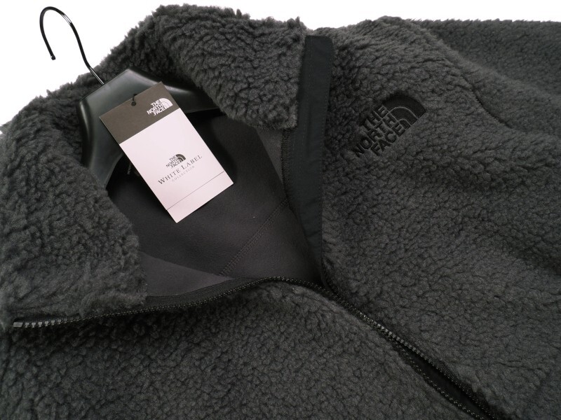 новый товар стандартный North Face белый этикетка двусторонний SHERPA 2 боа флис жакет men S темно-серый (DGY)