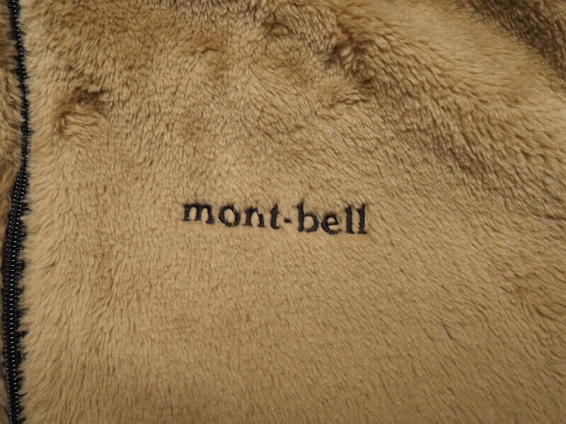 新品正規 mont-bell モンベル 海外限定 フルジップ Isis シェルパ フリース/ジャケット メンズ100(L)ベージュ(BEIGE) FUJF641直営店購入_画像8