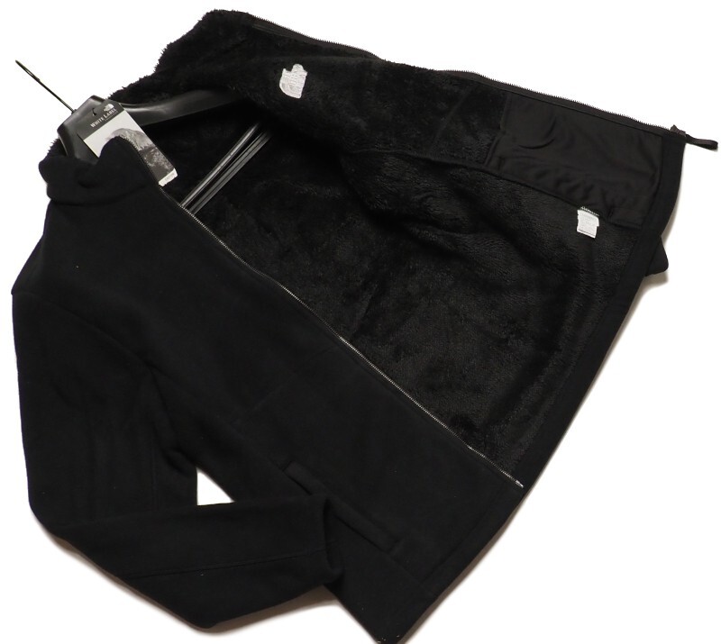 новый товар стандартный North Face белый этикетка обратная сторона боа серебряный эмблема LOYALTON флис жакет мужской S черный (BLK) фирменный магазин покупка