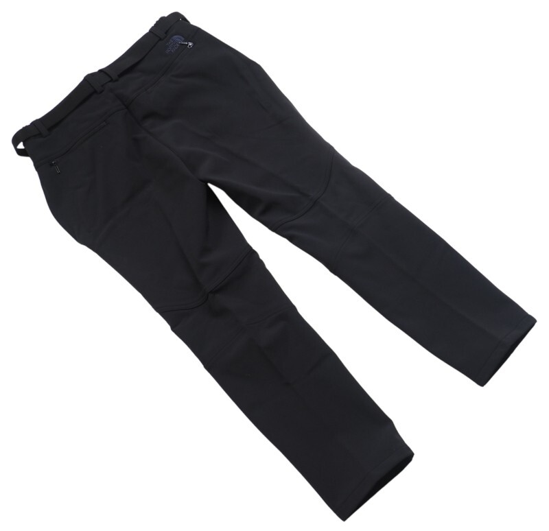 新品正規 ノースフェイス 秋冬厚手 DWR撥水 ストレッチ STRETCH SR ソフトシェル トレッキングパンツ レW85ブラック(BLK) 直営店購入_画像4