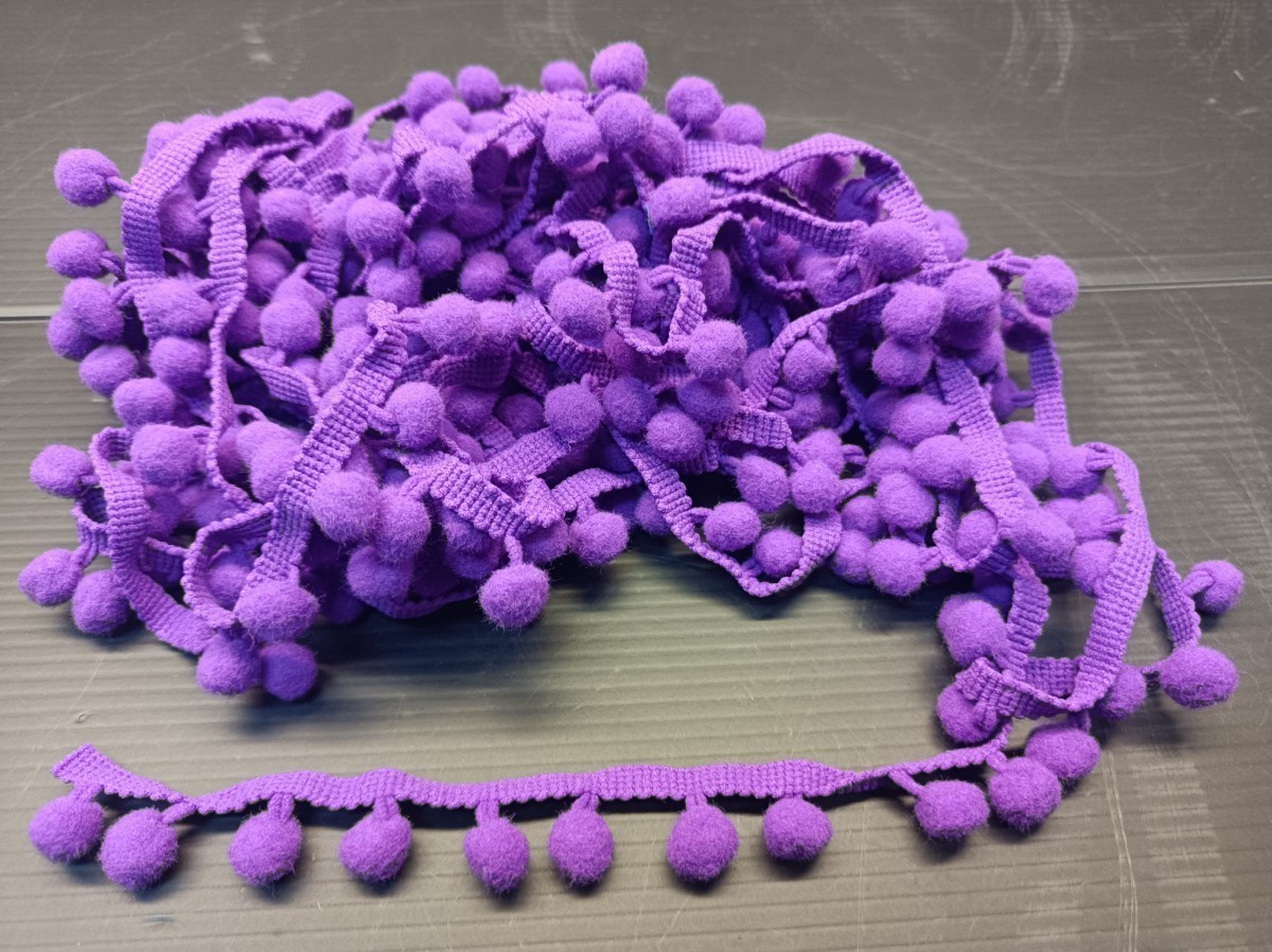 ボルボン 紫 ボンボン ボンボリ レトロ デコトラ CBR XJR GS 当時 街道 ゴキ ザリ ぶち上げ 東リベ GX71旧車 三段 ラッパ ディオ ジョグ _画像1