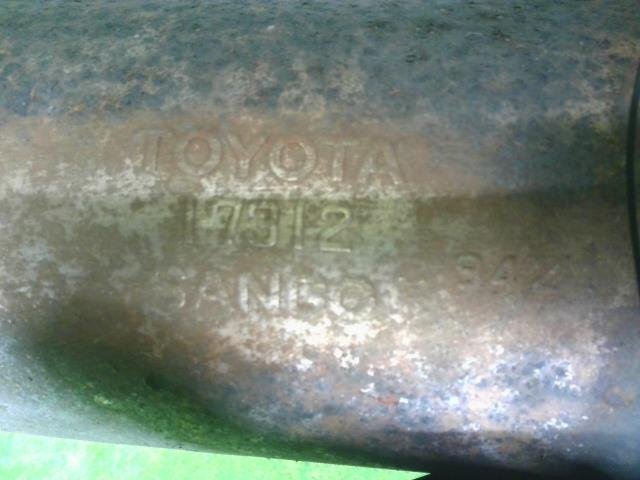 タウンエース　T-YR25V　リアマフラー　2Y-J　タイコ内水入り多め　30,083km　※個人宅配送不可※_画像5