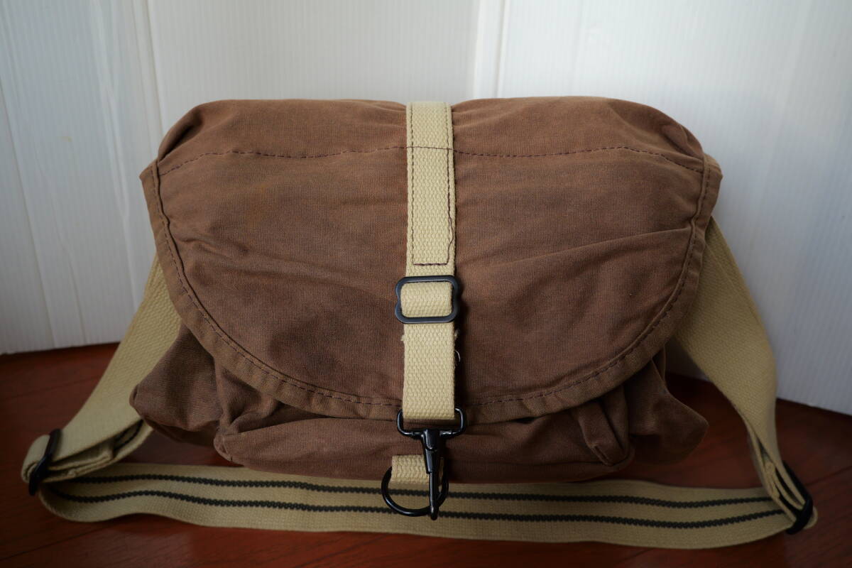 送料込み！DOMKE(ドンケ) F4 WAX WEAR ショルダーバッグ オリーブ _画像1