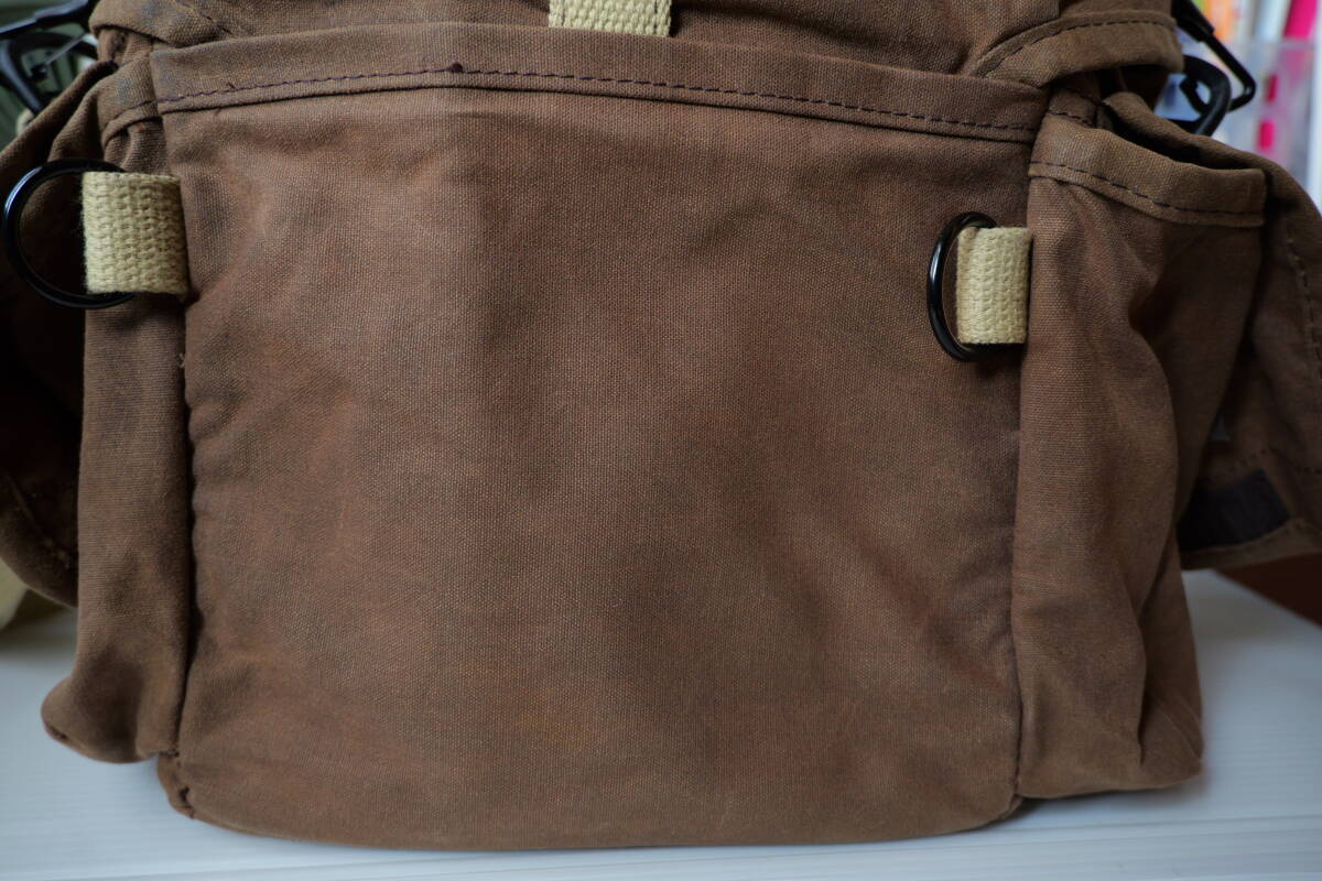 送料込み！DOMKE(ドンケ) F4 WAX WEAR ショルダーバッグ オリーブ _画像6