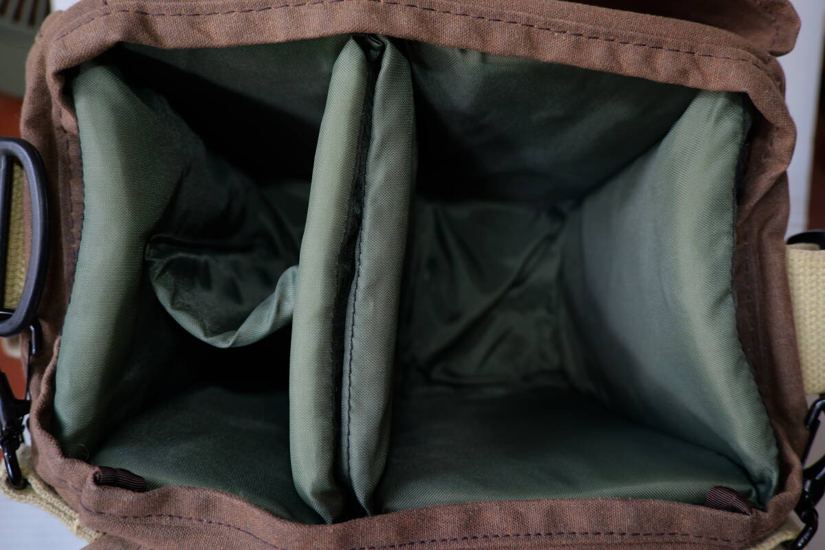 送料込み！DOMKE(ドンケ) F4 WAX WEAR ショルダーバッグ オリーブ _画像4