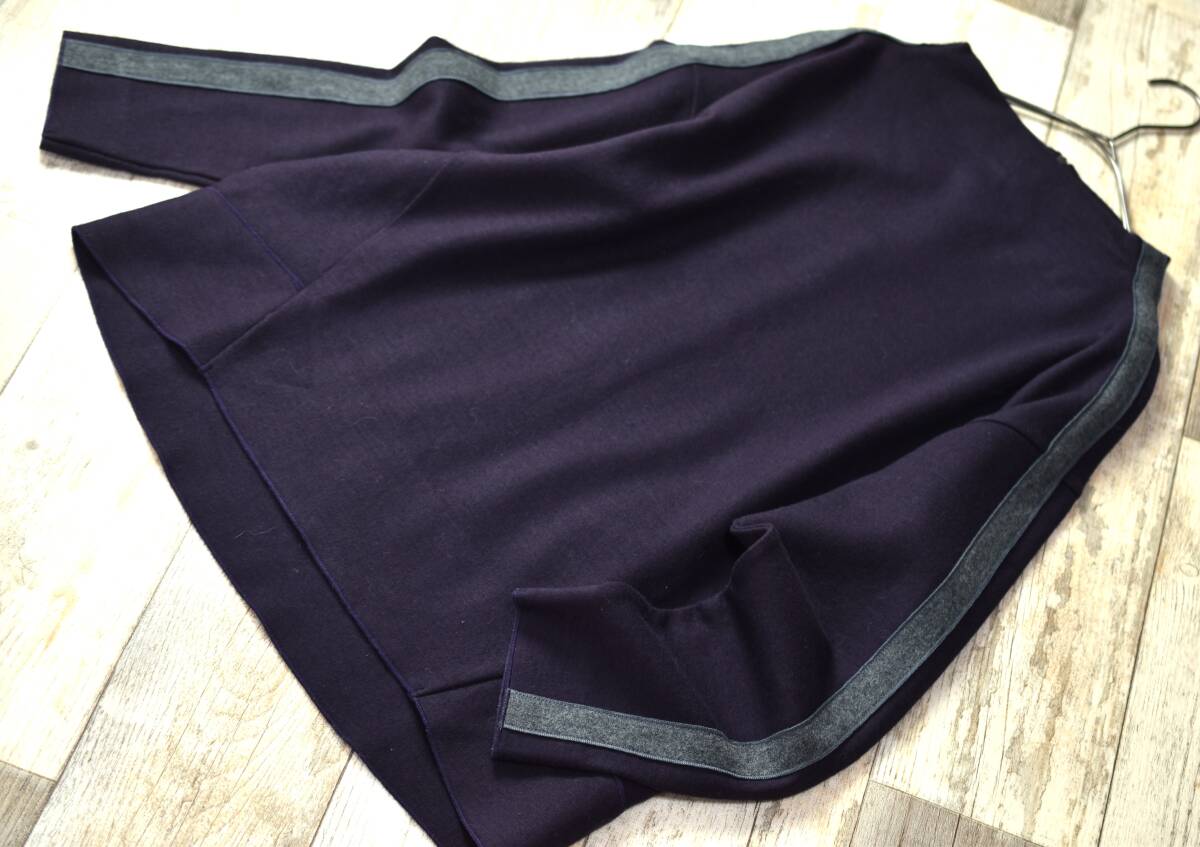 ジョルジュレッシュ GEORGERECH モックネックウールプルオーバー サイズ38 ドロップショルダー_画像1