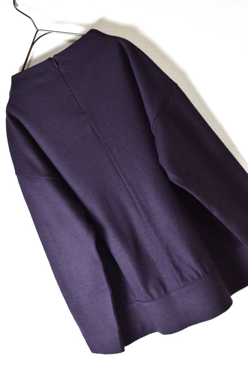 ジョルジュレッシュ GEORGERECH モックネックウールプルオーバー サイズ38 ドロップショルダー_画像3