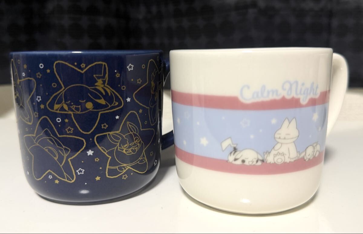 【ポケモン】一番くじ Pokmon anytime～Calm Night～ E賞ほっとひといきマグカップ　4個セット_画像5