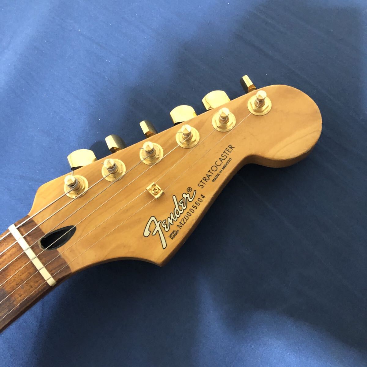 ジャンク Fender Mexico Stratocaster 2000年製Mexフェンダー ストラトキャスターメキシコ_画像3