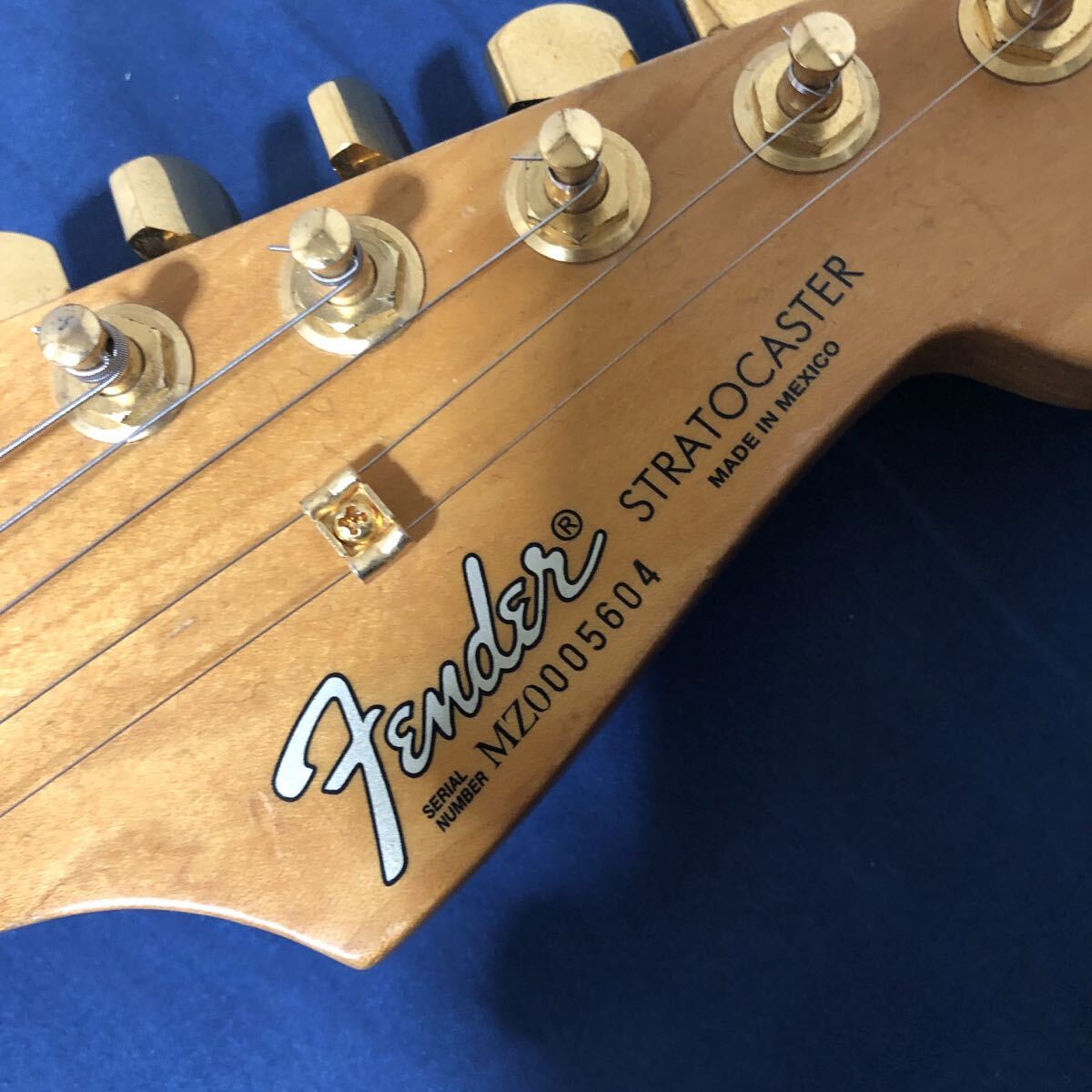 ジャンク Fender Mexico Stratocaster 2000年製Mexフェンダー ストラトキャスターメキシコ_画像4