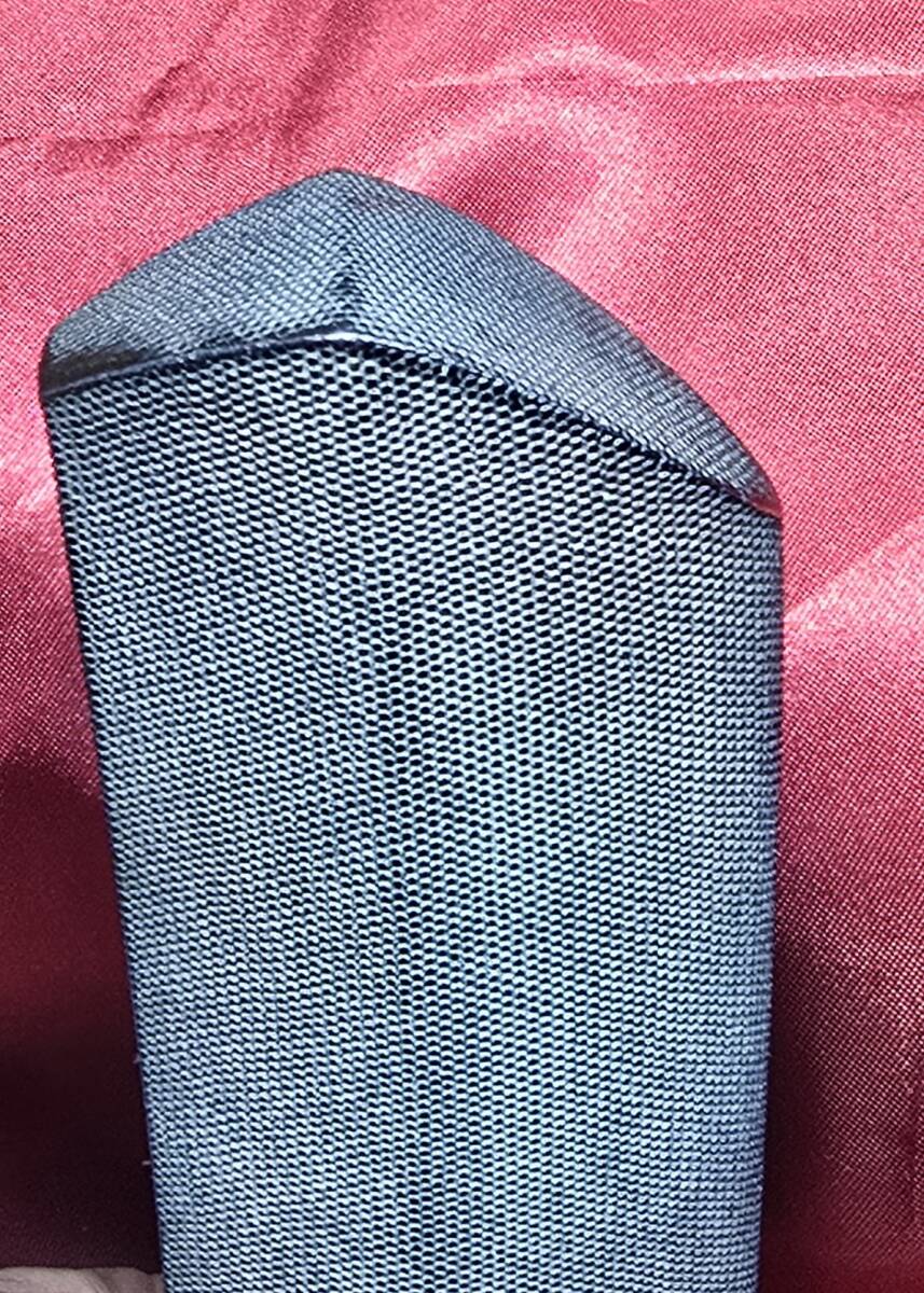 時代武具 赤銅魚子地 大型鐺 刀剣小道具 刀装具 金工 大刀用_画像7