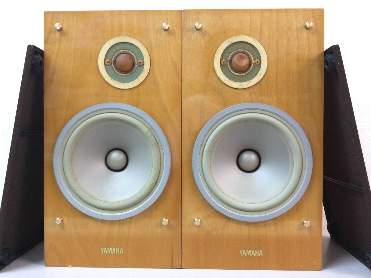 ★ YAMAHA ヤマハ NS-1 ブックシェルフ型 スピーカー ペア 同番シリアル 音出し確認済み ジャンク_画像1