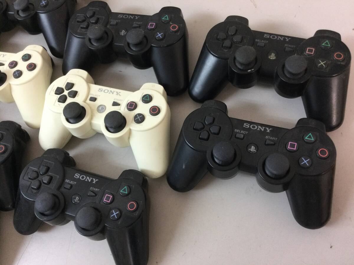 ★ SONY PS3 PS4 PS5 純正 コントローラー 36個 まとめ 通電確認 DUALSHOCK3 SIXAXIS DUALSHOCK4 CUH-ZCT2J DualSense CFI-ZCT1J _画像9