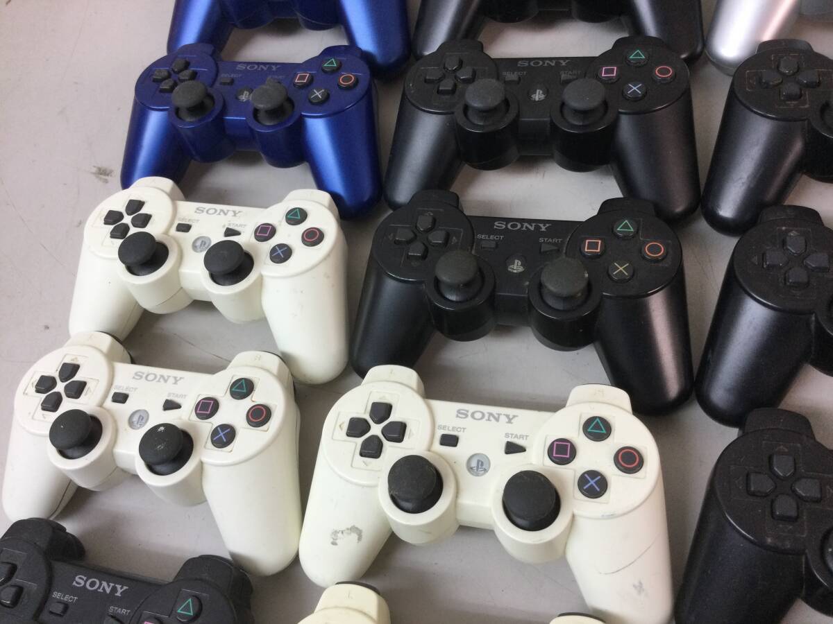 ★ SONY PS3 PS4 PS5 純正 コントローラー 36個 まとめ 通電確認 DUALSHOCK3 SIXAXIS DUALSHOCK4 CUH-ZCT2J DualSense CFI-ZCT1J _画像7