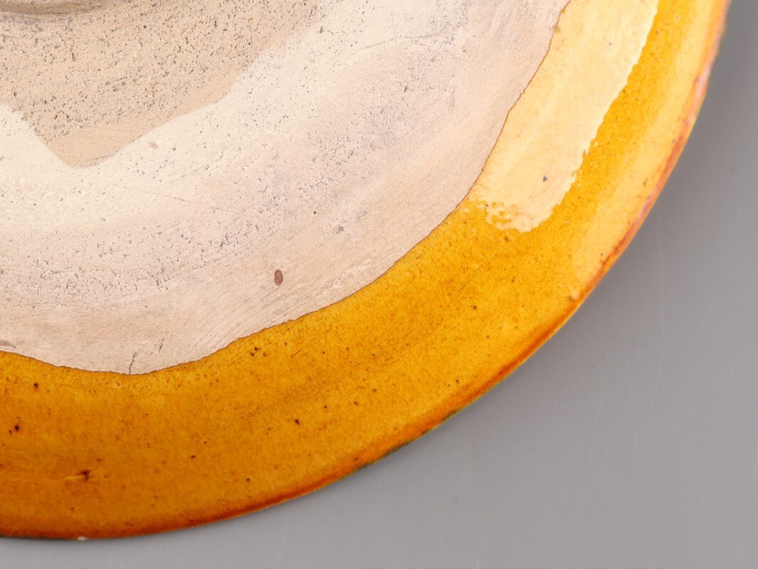 中国古玩 唐物 唐代 唐三彩 皿 時代物 極上品 初だし品 D5261_画像10