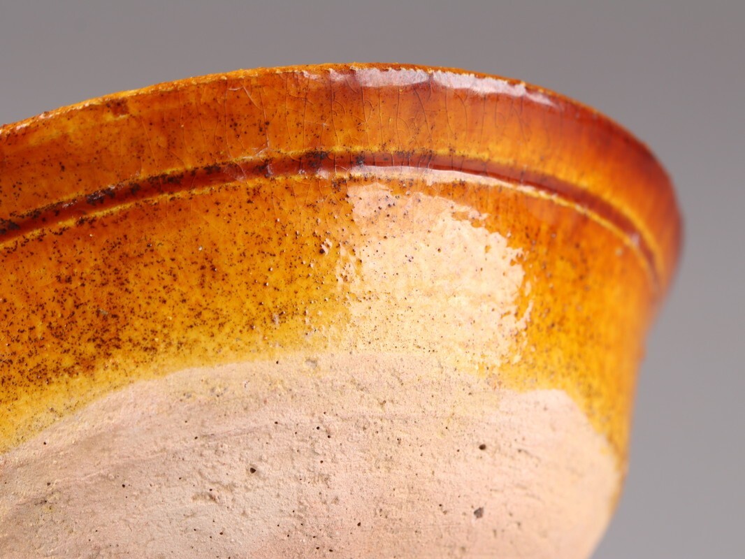 中国古玩 唐物 唐代 唐三彩 茶碗 盃 小壷 三点 時代物 極上品 初だし品 D5366_画像3