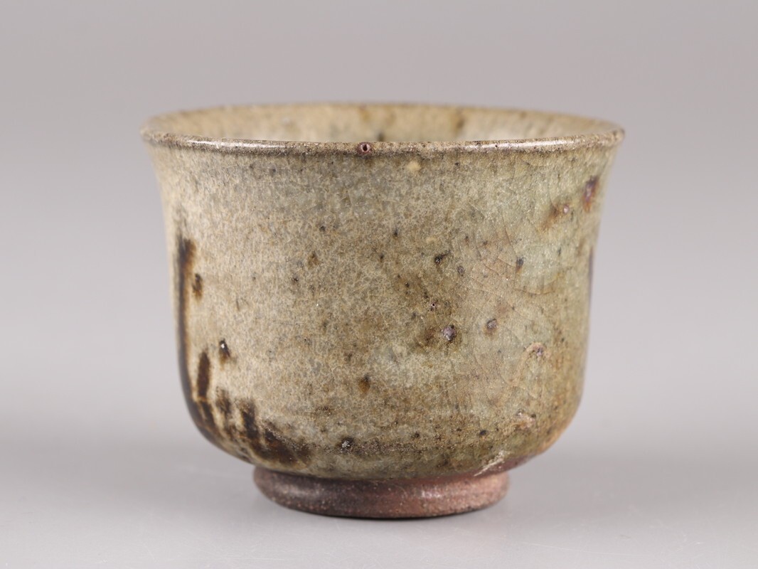 古美術 古唐津 唐津焼 盃 時代物 極上品 初だし品 D5322_画像5