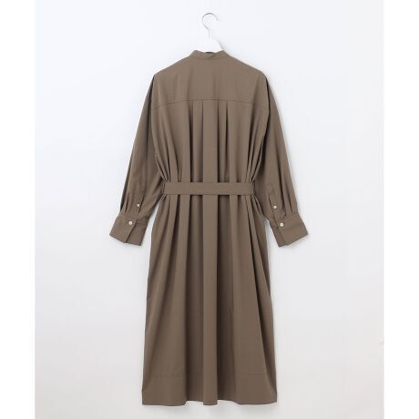 自由区大きいサイズ44 ストレッチタイプライターシャツワンピース 洗える / ワンピース LL13~15号XL~ 23区組曲 32,120円 _画像2