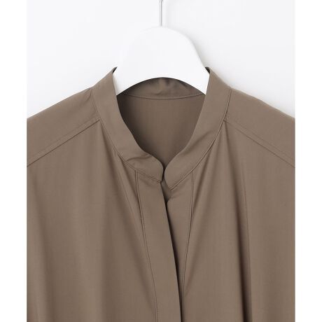 自由区大きいサイズ44 ストレッチタイプライターシャツワンピース 洗える / ワンピース LL13~15号XL~ 23区組曲 32,120円 _画像5