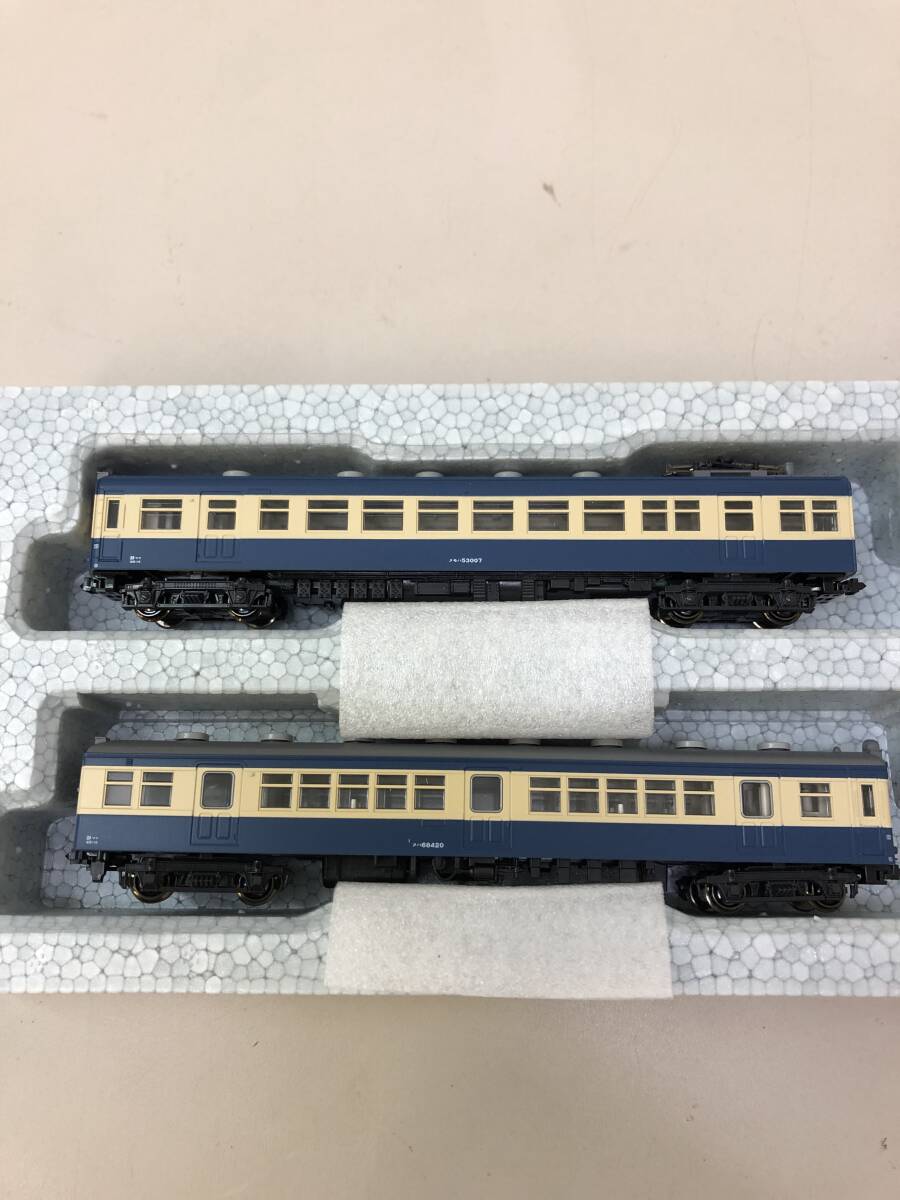 ＜中古・長期保存＞KATO/クモハ53007＋クハ68400 飯田線/2両セット/N-GAUGE/鉄道模型_画像4