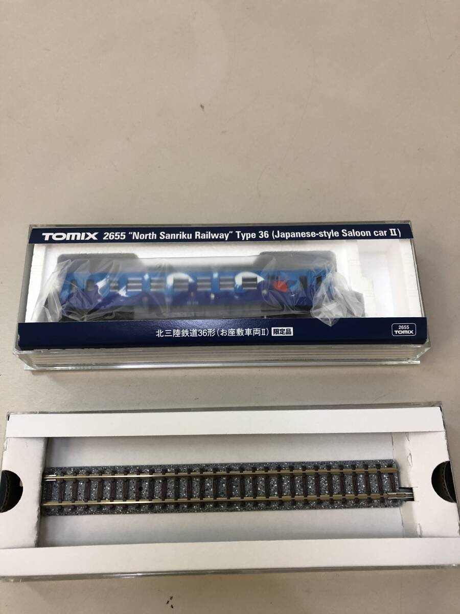 ＜中古・長期保存＞TOMIX/2655 北三陸鉄道36形(お座敷車両Ⅱ)/限定品/TOMYTEC/鉄道模型_画像4