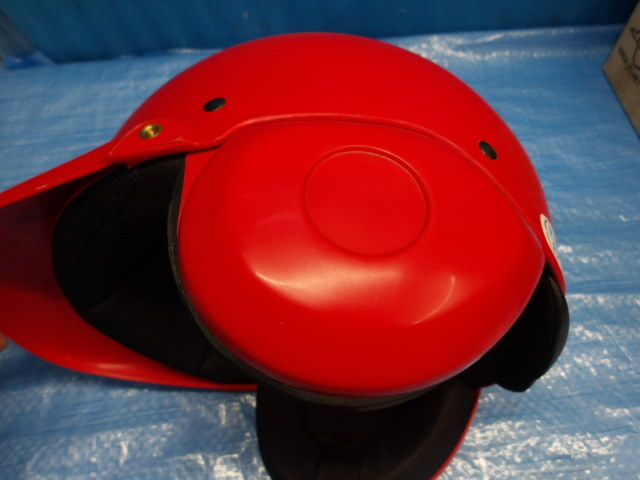  Honda PT-F38 Showa Retro MAED IN JAPAN красный долгосрочное хранение. ретро шлем *.