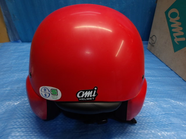  Honda PT-F38 Showa Retro MAED IN JAPAN красный долгосрочное хранение. ретро шлем *.