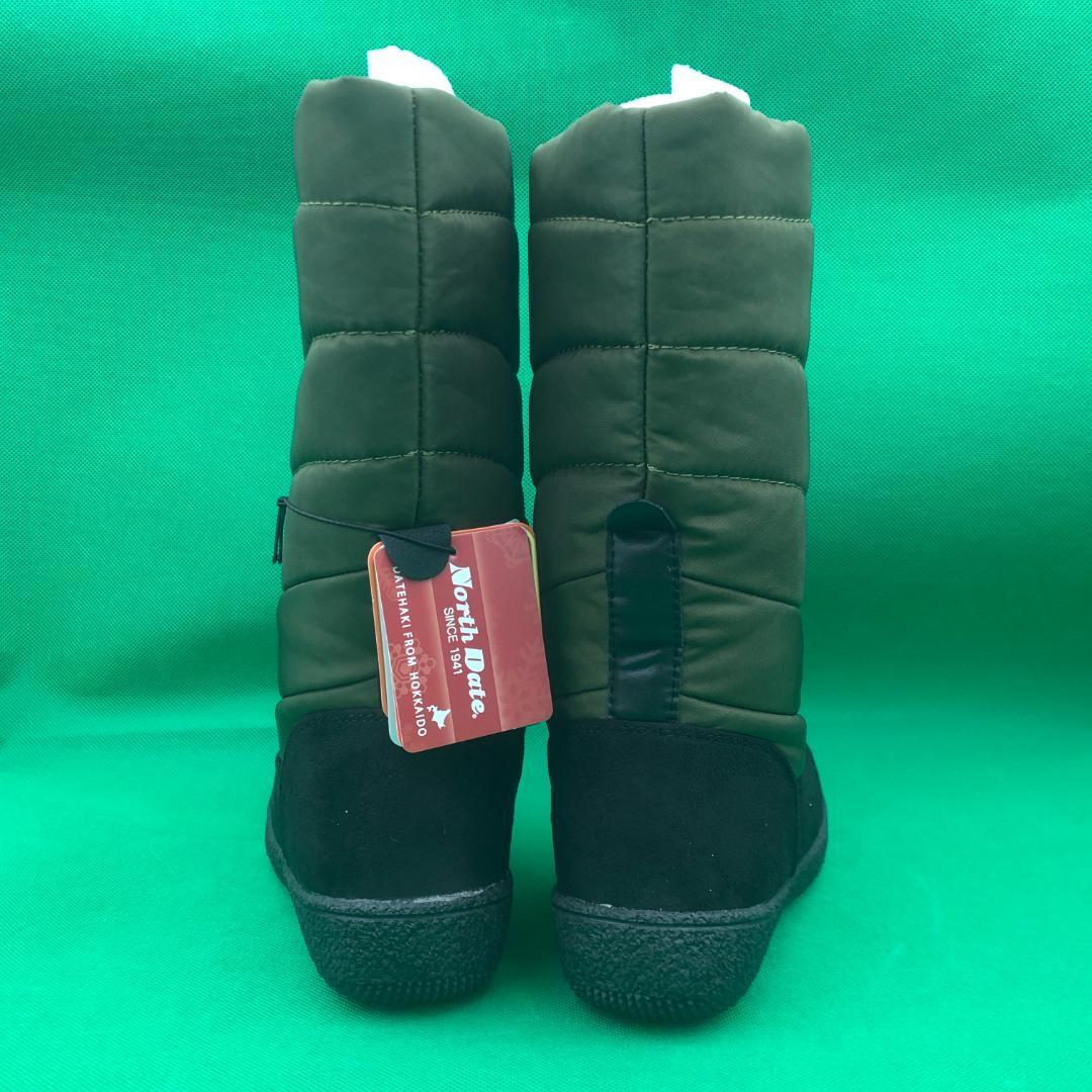 ノースデート　ロングダウンブーツ　スパイク付き　22.5cm★新品 送料無料★ウィンター シューズ 冬靴 防水 防滑 防寒 雪道 北海道 5711939_画像5